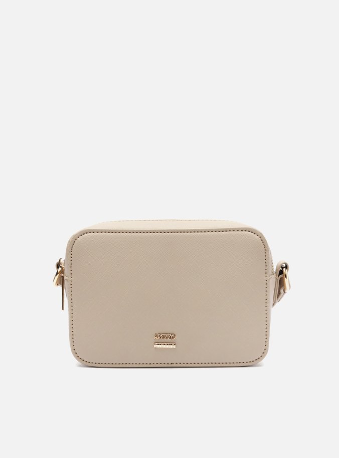 Bolsa Tiracolo Cinza Média