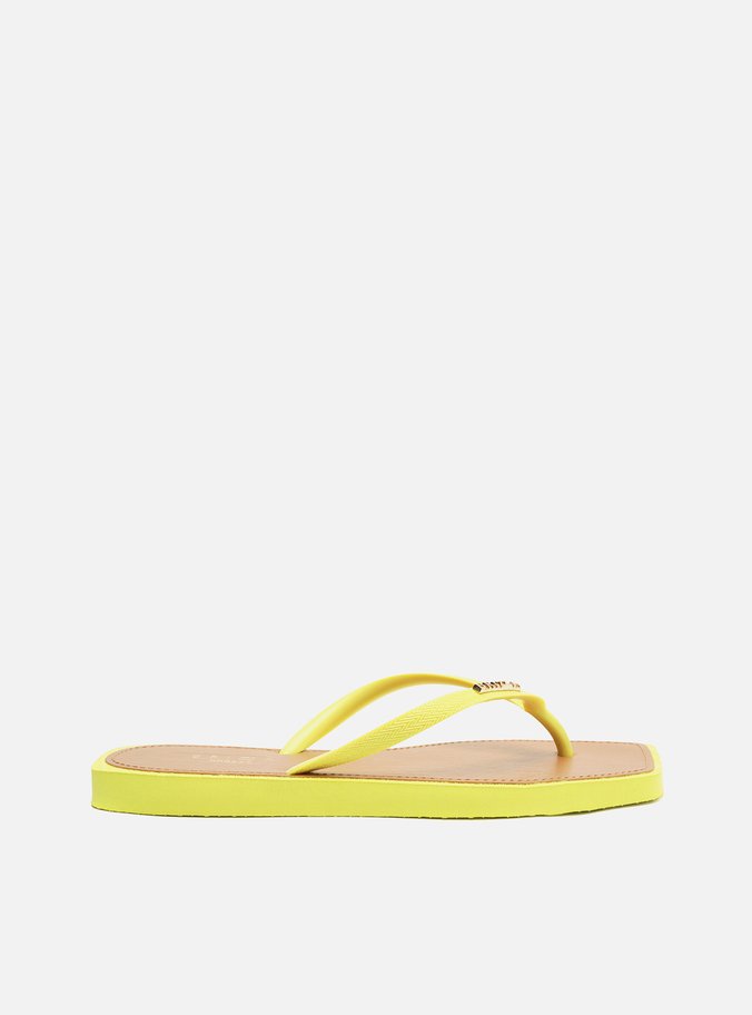 Chinelo de Dedo Amarelo Recouro Square Brizza