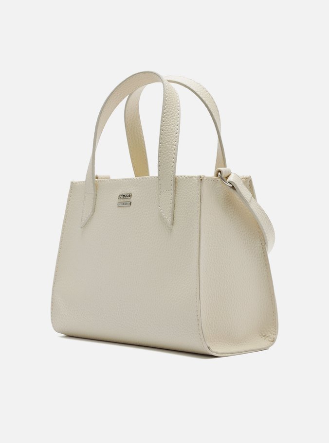 Bolsa Branca Tote Média