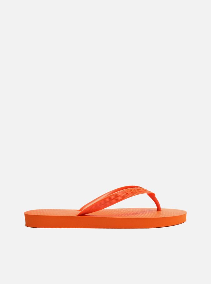 Chinelo de Dedo Laranja Tangerine Basic Brizza