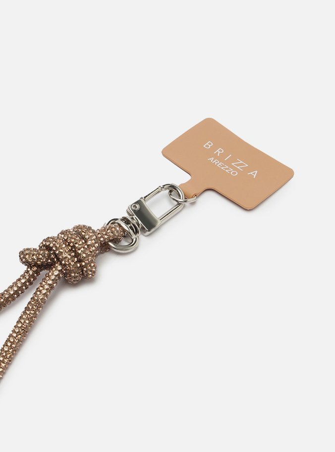 Alça de Celular Marrom Cordão Sporty Brizza | Arezzo