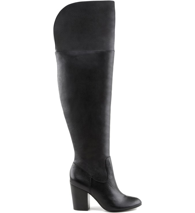 Bota Over The Knee Preta