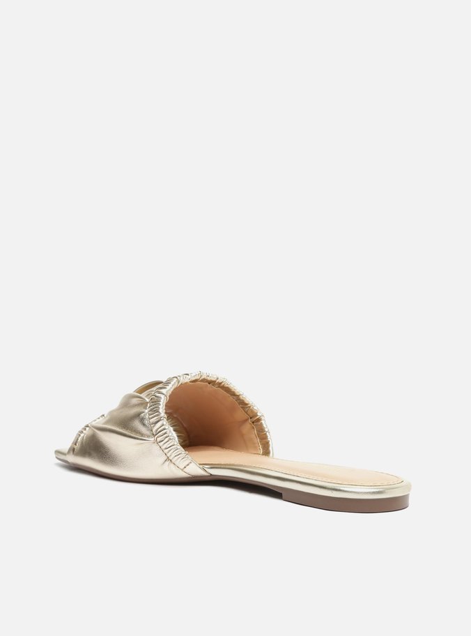 Mule Dourada Franzida