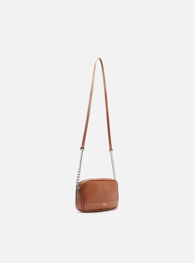 Bolsa Tiracolo Caramelo Pequena Corrente Basic