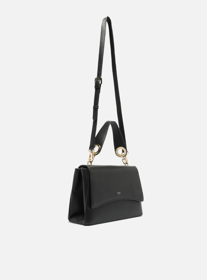 Bolsa Tiracolo Preta Média