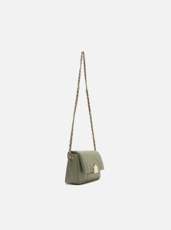 Bolsa Verde Tiracolo Média Matelassê