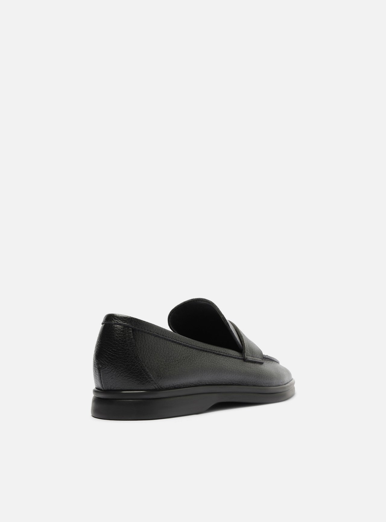 Mocassim Preto Couro Tira Classic — foto 3