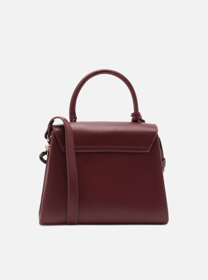 Bolsa Satchel Roxa Iara Média Rosa