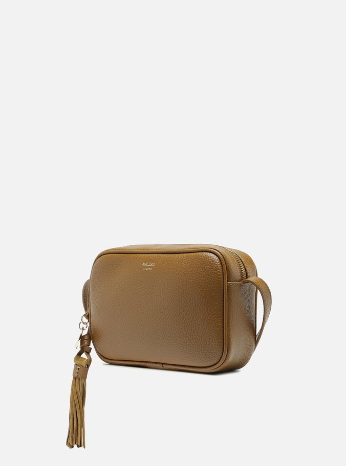 Bolsa Tiracolo Marrom Pequena Charm Barbicacho