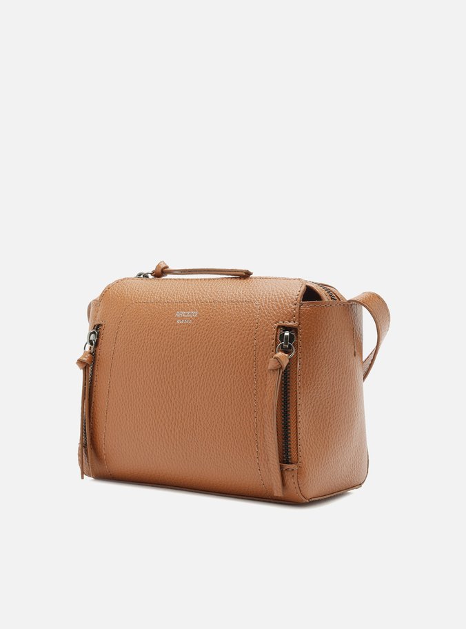 Bolsa Tiracolo Marrom Média
