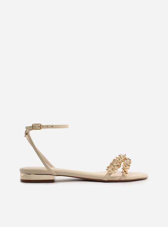 Sandália Rasteira Off-White Lenny Niemeyer