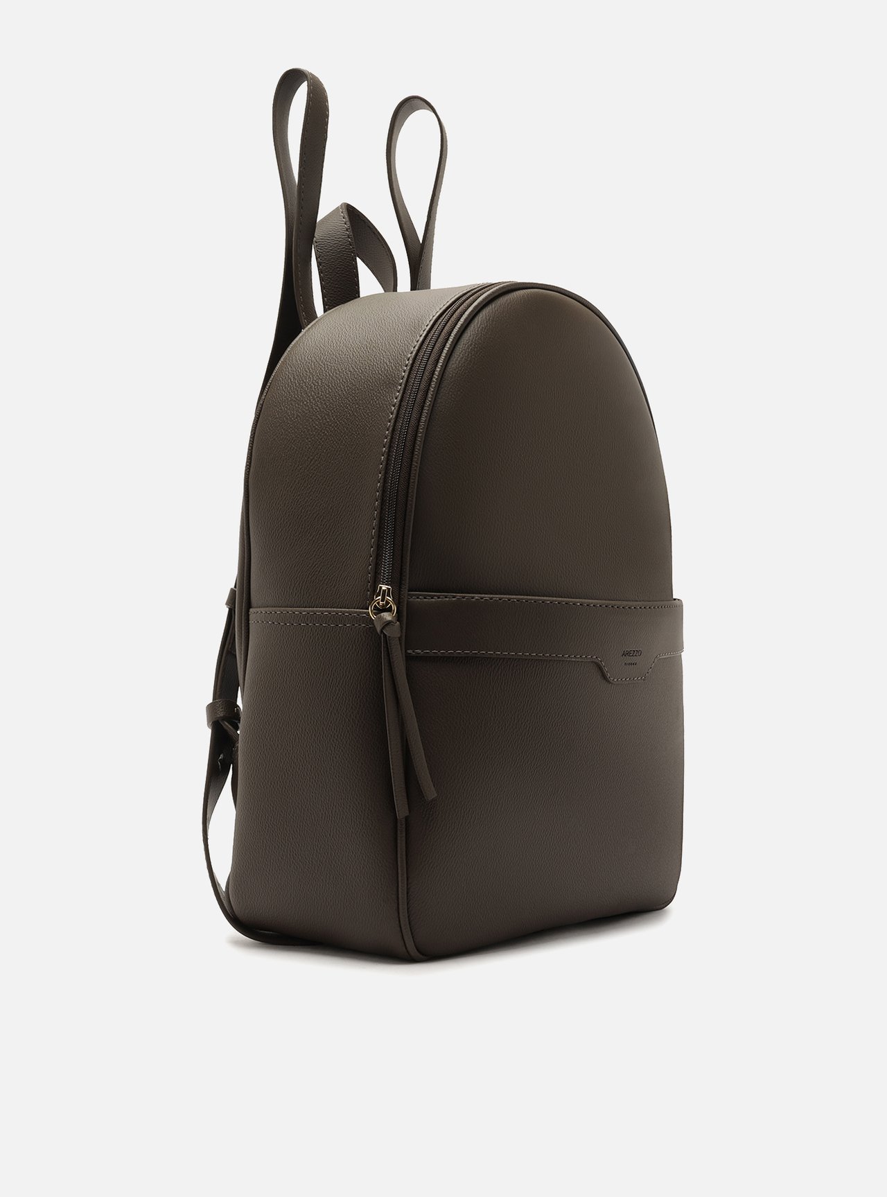 Bolsa Mochila Marrom Grande — foto 5