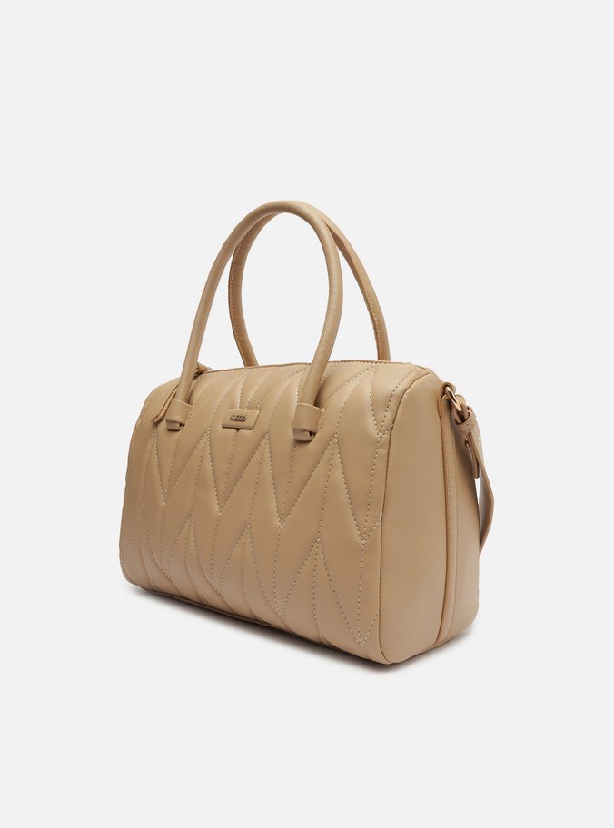 Bolsa Tiracolo Nude Matelassê Média