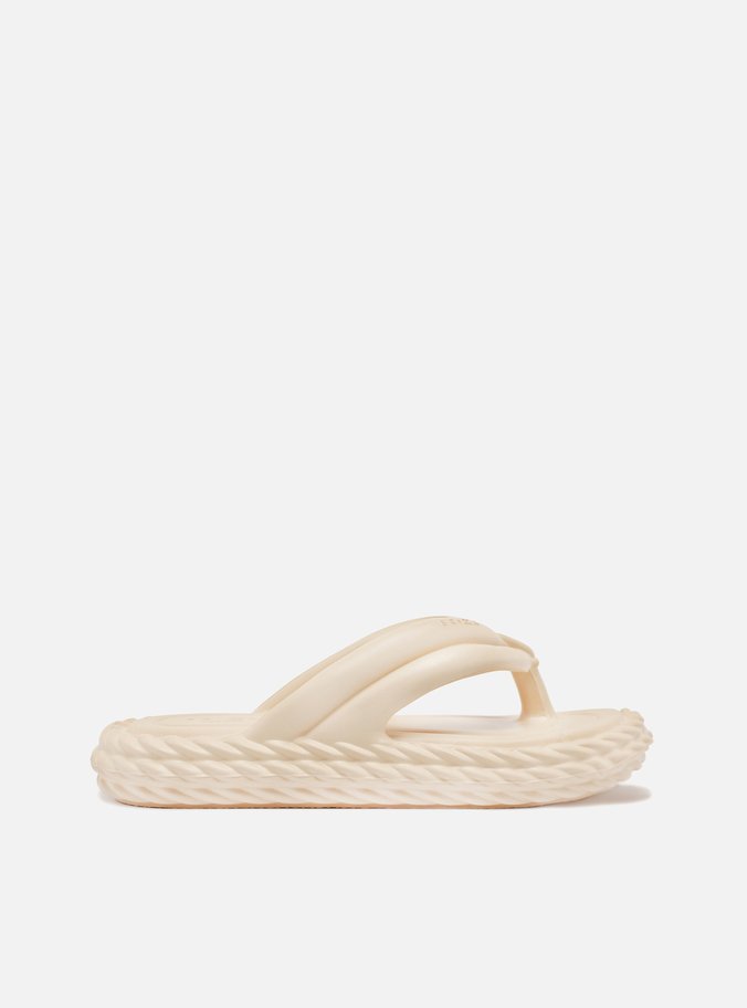 Sandália Nude Flatform Marrocos Bold