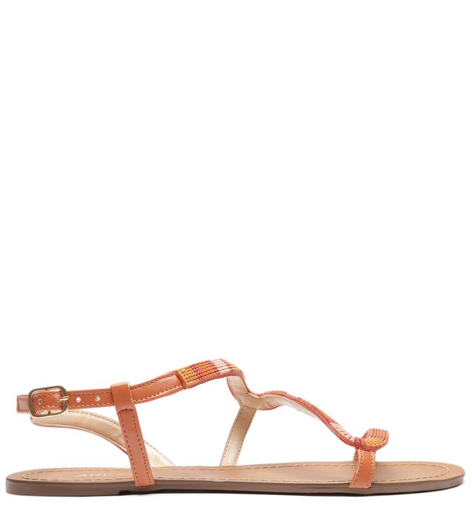 Sandália RasteiraMiçangas Mandarine