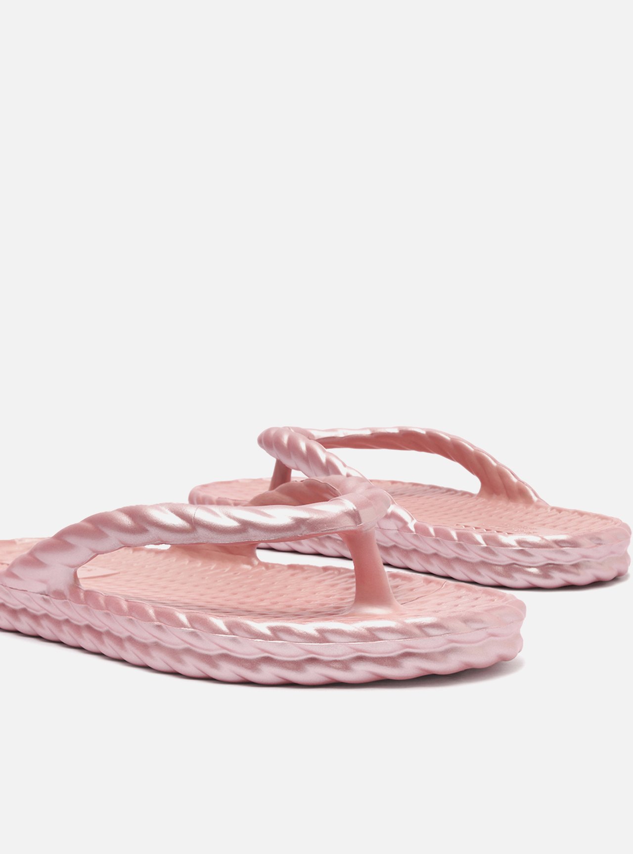 Chinelo de Dedo Rosa Holográfico Marrocos La Sirene — foto 4