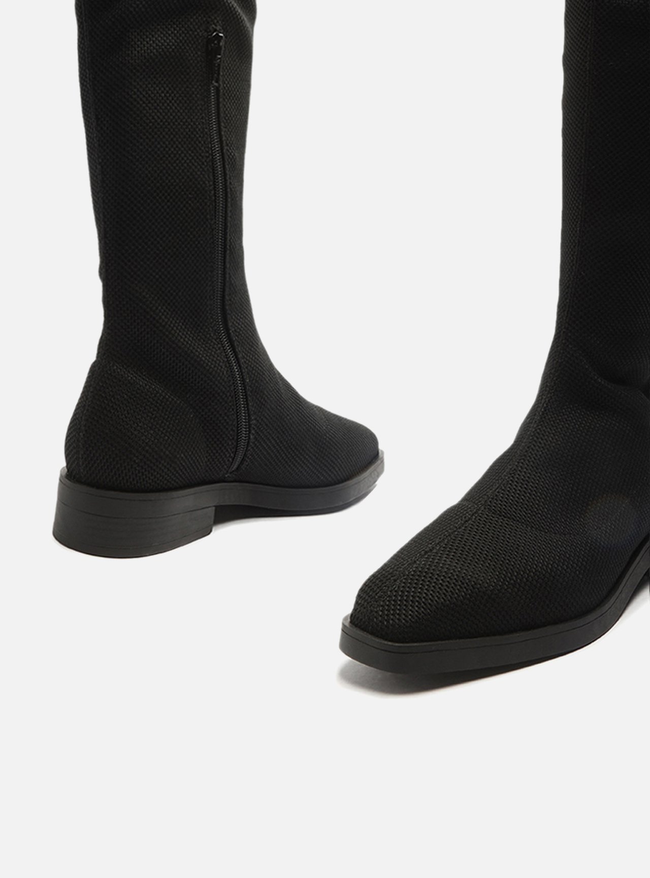 Arezzo Sapatos Bota Over Knee Arezzo Sem Salto Bota Joelho Bota