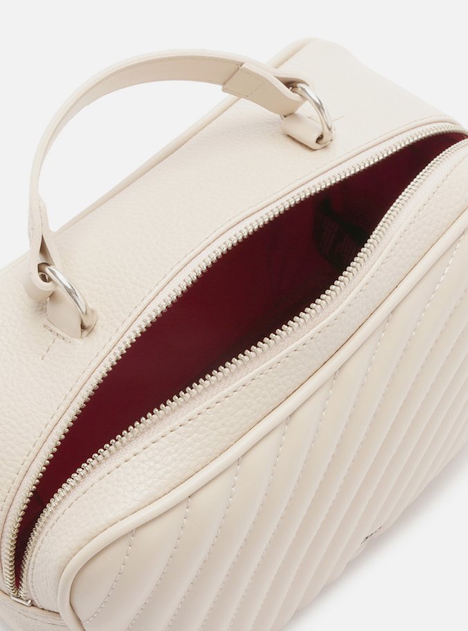 Bolsa Tiracolo Branca Milky Elisa Média