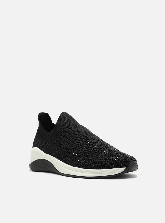 Slip On Preto Esportivo Arezzo