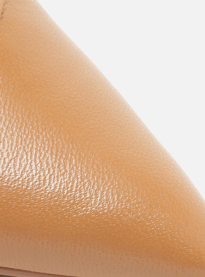 Scarpin Nude Salto Fino Slingback