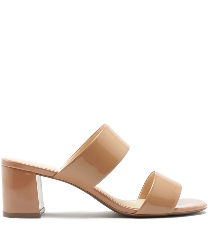 Mule Verniz Tiras Soft Avelã