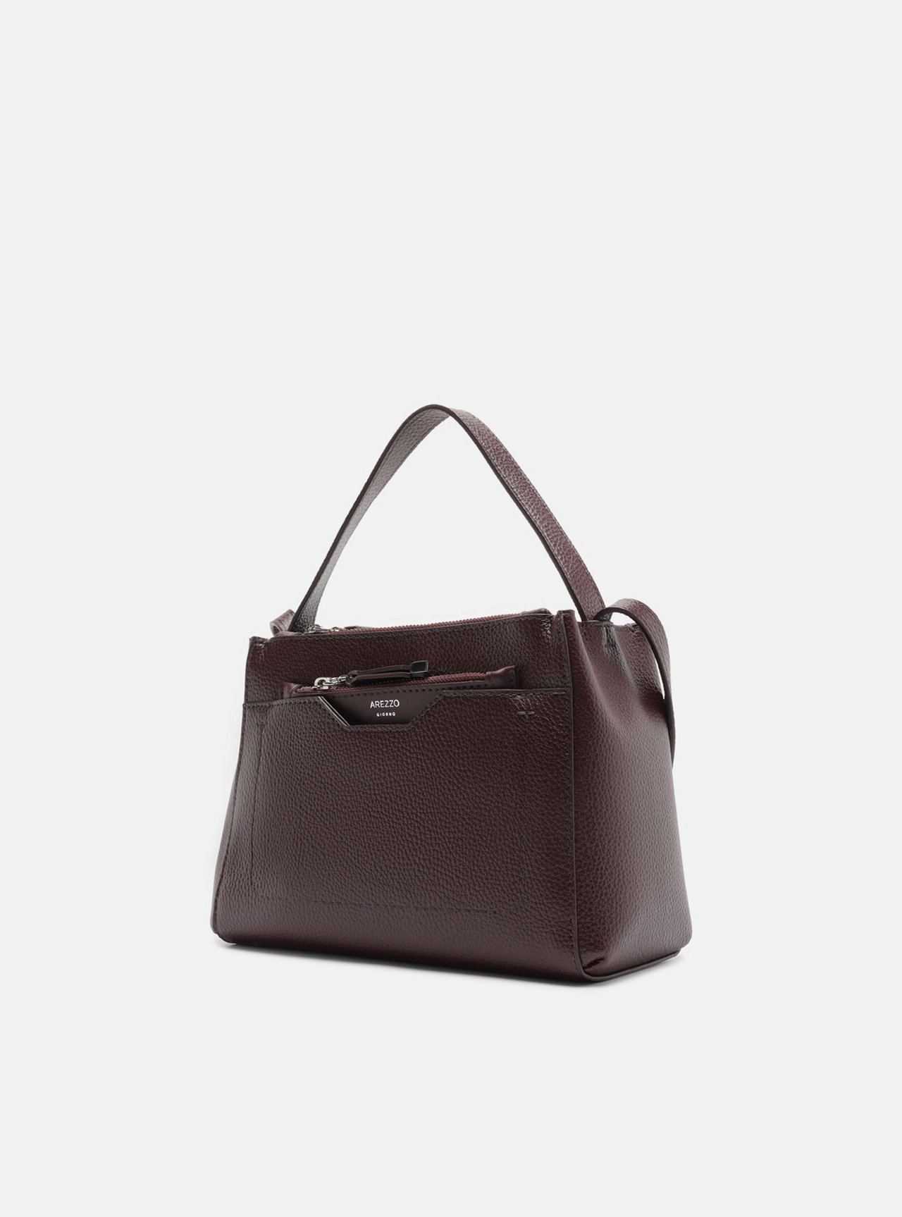 Bolsa Tote Vermelha Média Metais — foto 2