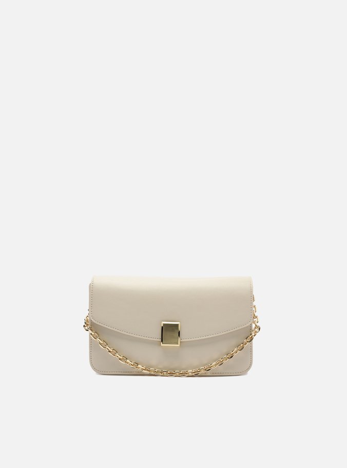 Bolsa Tiracolo Branca Pequena Corrente