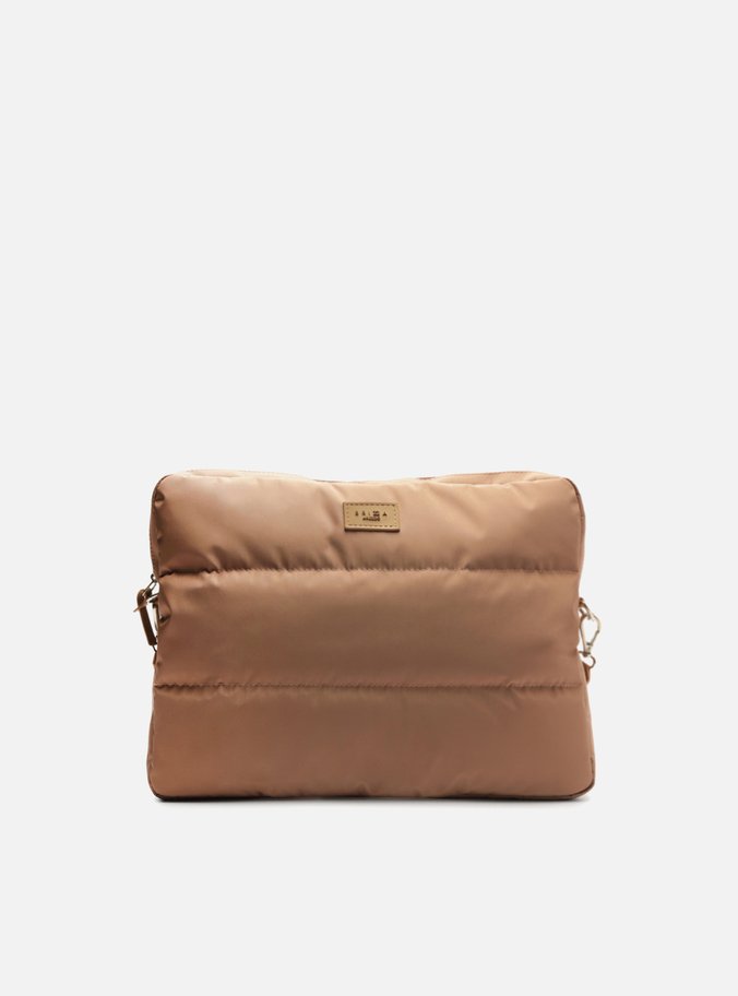 Porta Notebook Marrom Nylon Gigi Médio