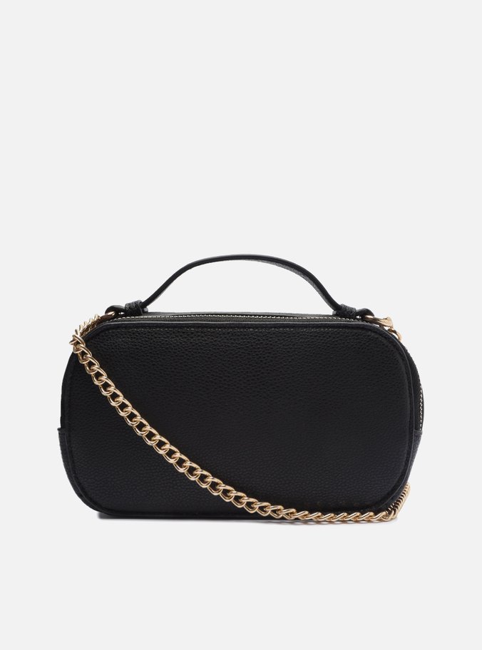 Bolsa Tiracolo Preta Pequena Oval