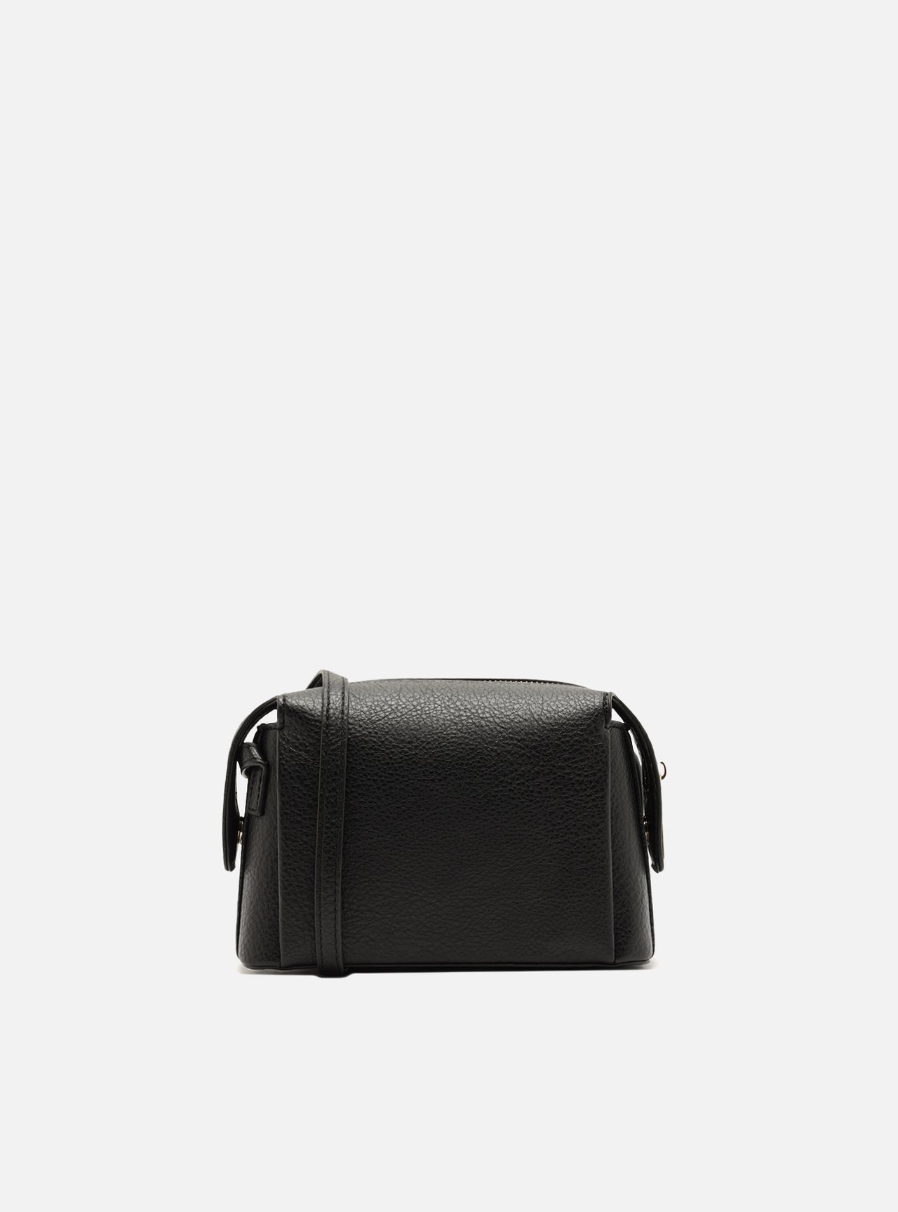 Bolsa Tiracolo Preta Minimal — foto 3