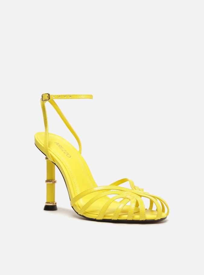 Sandalia amarela arezzo sales