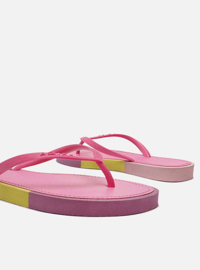 Chinelo de Dedo Multicolorido Brizza Color