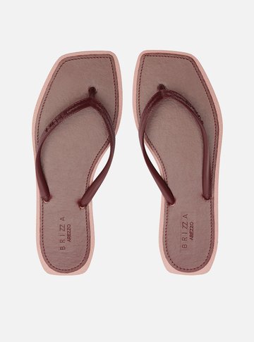 Chinelo de Dedo Vermelho Square Recouro Brizza