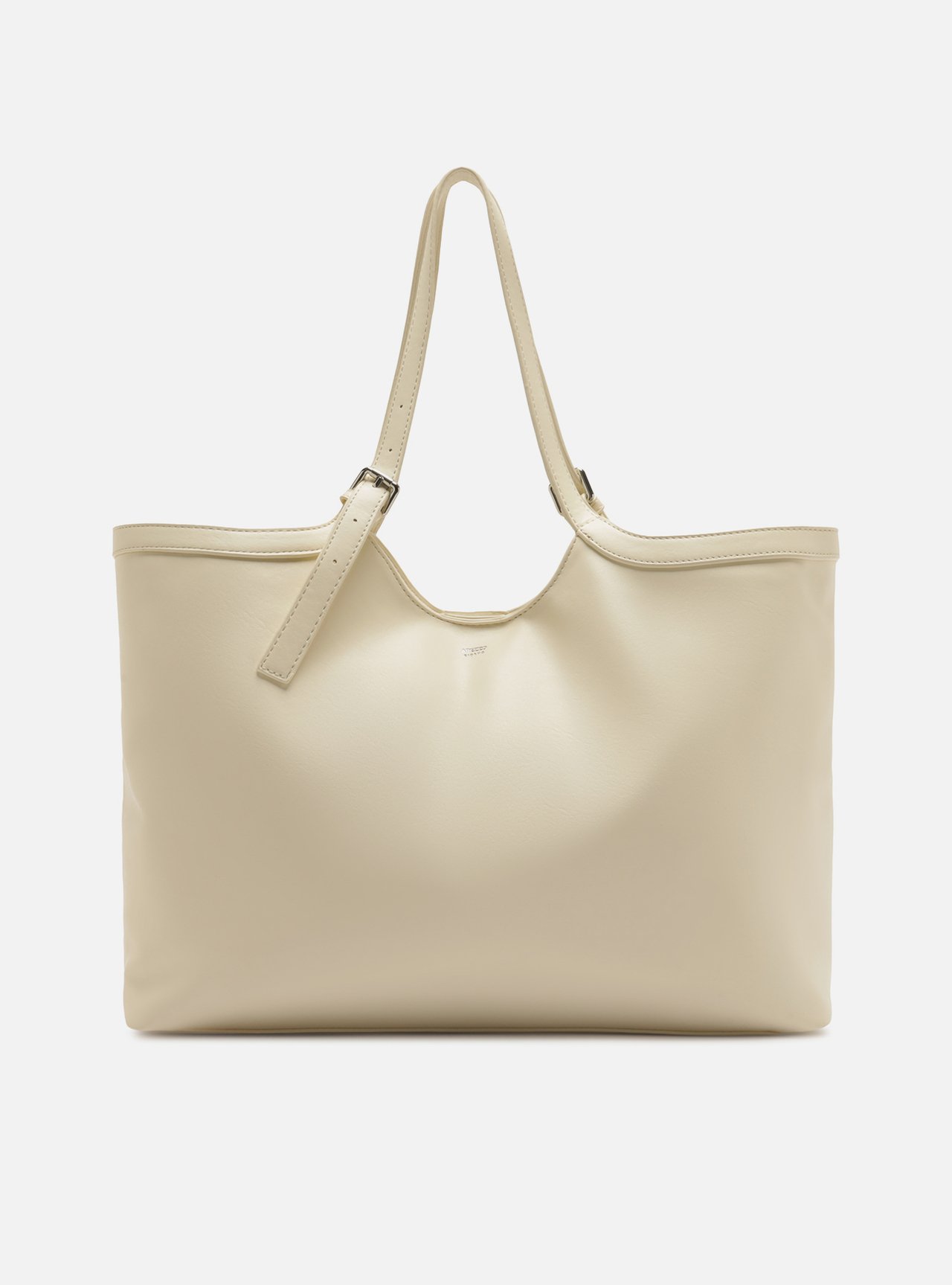 Bolsa Shopping Off White Grande Metais — foto 1