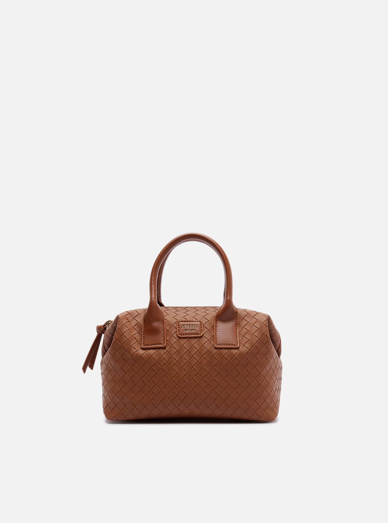 Bolsa Tote Caramelo Tressê Média — foto 1