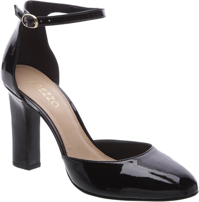 Scarpin preto shop boneca