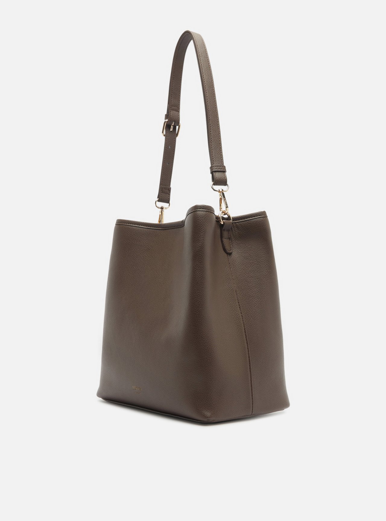 Bolsa Shopping Marrom Grande Metais — foto 2