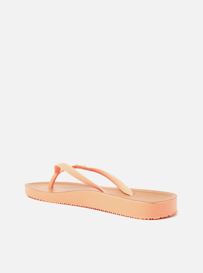Chinelo de Dedo Laranja Brizza