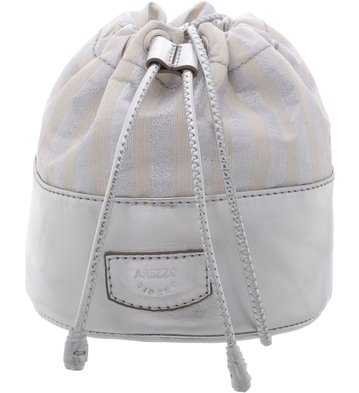 Bolsa Tiracolo Ciccia Listras Prata
