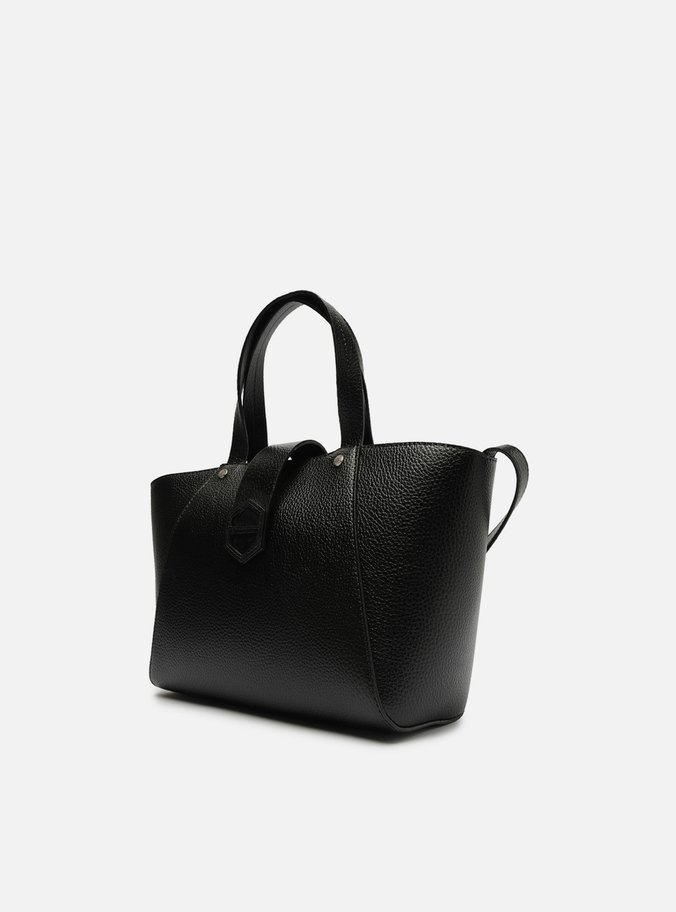 Bolsa Tote Preta Média Basic ID