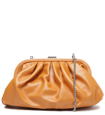 Clutch Laranja Média Corrente | Arezzo