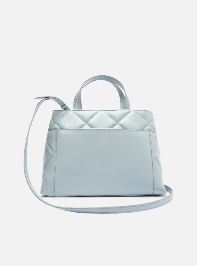 Bolsa Tote Azul Stela Grande Matelassê