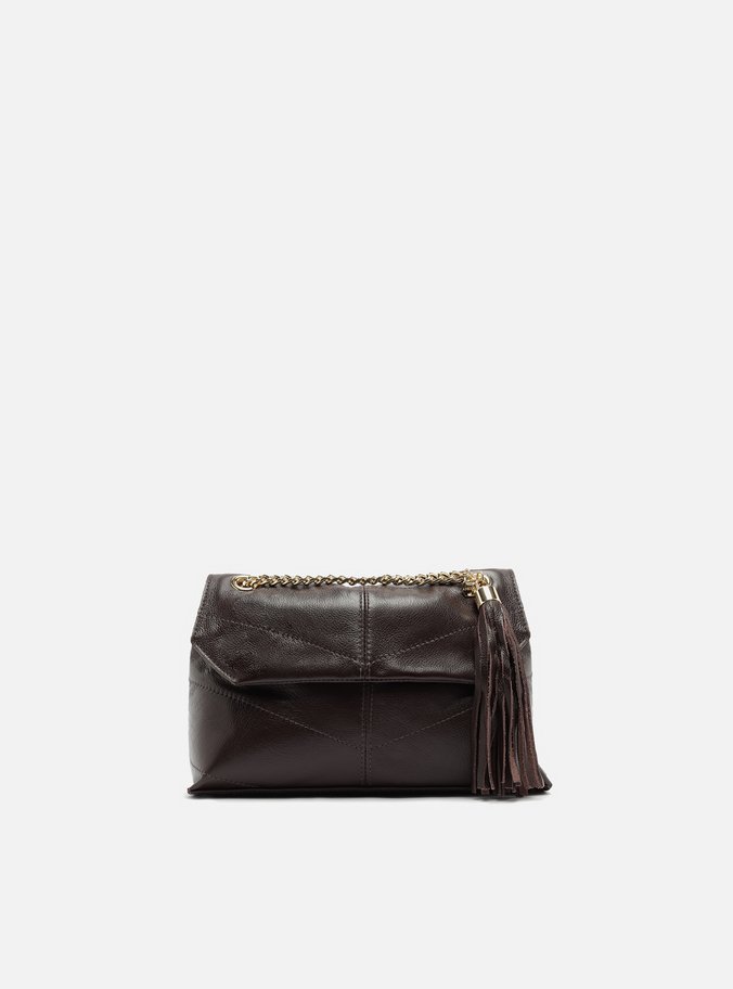 Bolsa Tiracolo Vermelha Couro Ísis Pequena