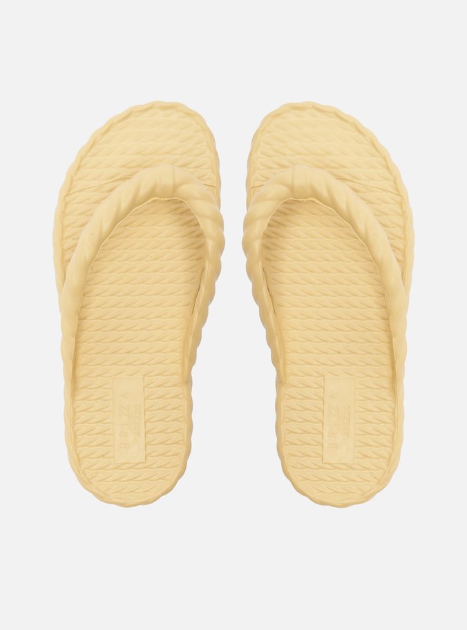Sandália Amarela Flatform Marrocos Mid