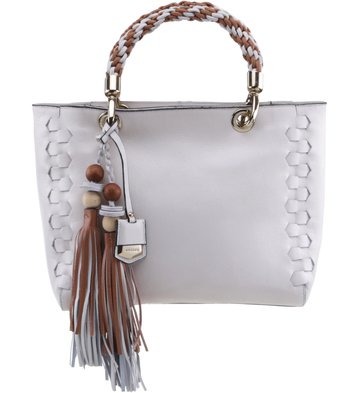 Bolsa Satchel Brigitte Branca