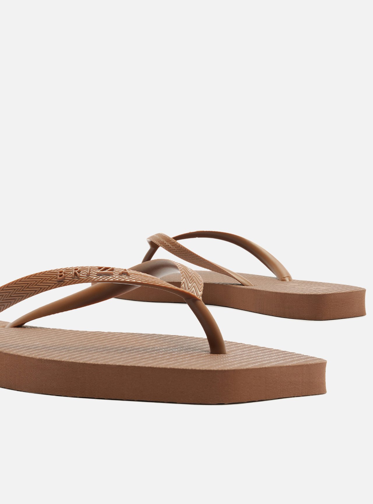 Chinelo de Dedo Marrom Square + Kit Pins — foto 4