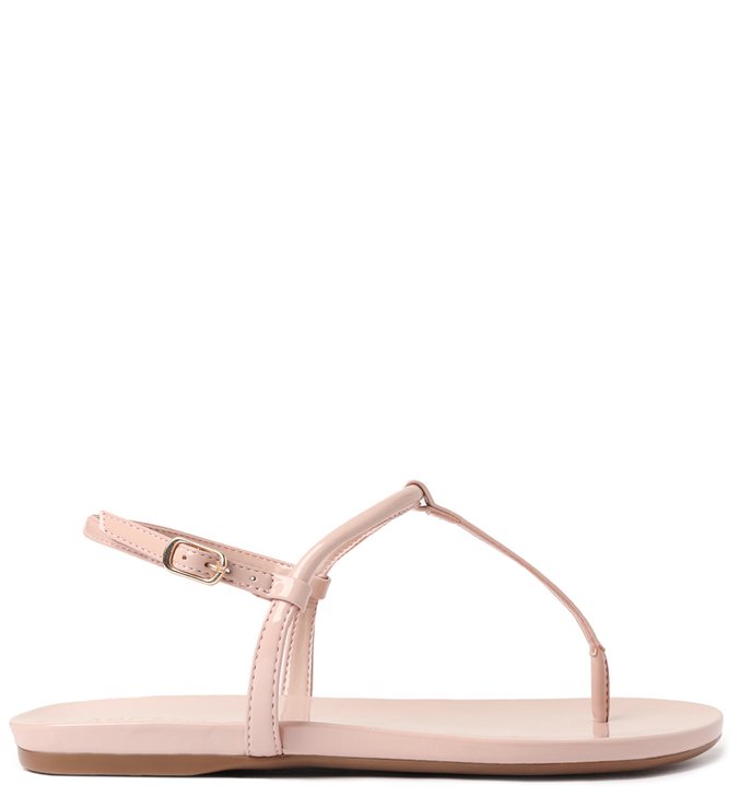 Rasteira Rosa Soft Tiras Finas
