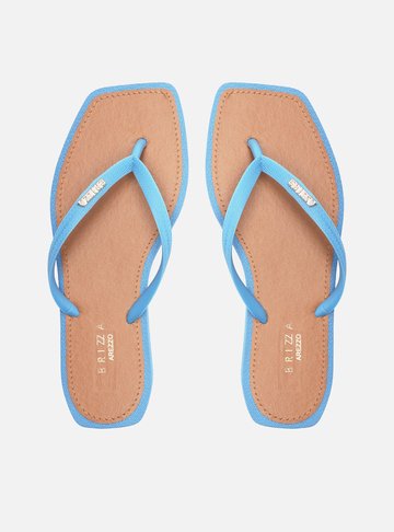 Chinelo de Dedo Azul Recouro Square Brizza