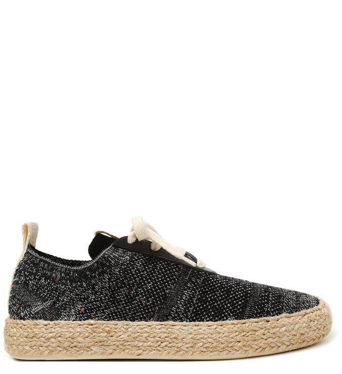 Tenis preto solado de corda store
