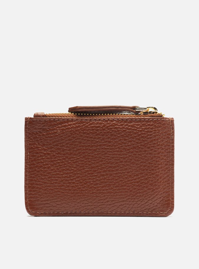 Porta-Cartões Marrom Couro Bolso ARZ